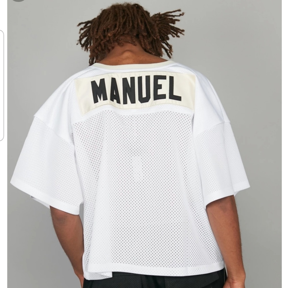 Fear Of God white Jersey "Manuel " tee